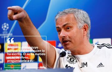 "Dios tiene que pensar que soy un tío cojonudo": las mejores frases de José Mourinho