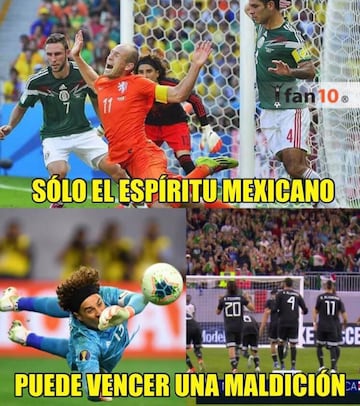 Los memes del sufrido pase de México ante Costa Rica