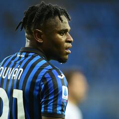 Duván, 100 goles en Europa y quinto goleador de Atalanta