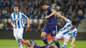 28/02/20 PARTIDO DE PRIMERA DIVISION REAL SOCIEDAD - VALLADOLID SANDRO ZUBELDIA