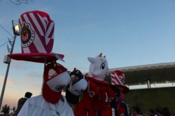 Fans en el Chivas vs América