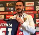 Pinilla en Genoa: "Quería quedarme en Italia; no tuve dudas"