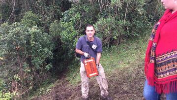 Halladas las dos cajas negras del avión del Chapecoense