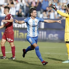 Repóquer y pleno al quince de un Málaga que aplastó al Córdoba