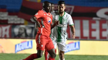 En vivo online América – Nacional, cuartos de final de la Liga Betplay, que se jugará hoy sábado 21 de noviembre en el Pascual Guerrero, desde las 8:00 p.m.