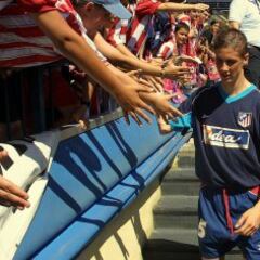 18 años del debut de Torres con el Atleti ante el Leganés