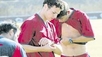 <b>PREPARADO. </b>Víctor Espasandín podría jugar ante el Nàstic.