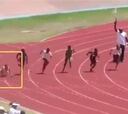 El video que tiene loco al atletismo: ¡se cae y gana igual!