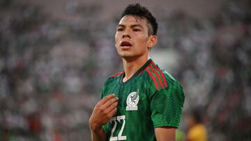 Hirving Lozano, una de las grandes referencias del ataque de México para el Mundial 2022.