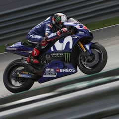 Día 2 de test: Maverick y Rossi lideran un doblete de Yamaha