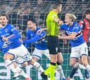 Gabbiadini y Caputo alejan a la Sampdoria del descenso