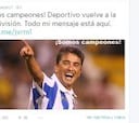 Bebeto: "El ascenso del Depor es una gran noticia; qué alegría"