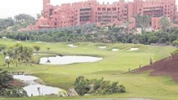 <b>GOLF DE CALIDAD. </b>Las calles de Abama son estrechas. Hay bunkers, lagos y rough alto.