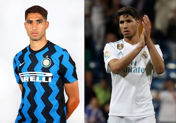 El Real Madrid y el Inter de Milán anunciaron el traspaso del jugador Achraf Hakimi por 40M€ en julio de 2020