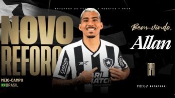 Allan pone rumbo a Botafogo