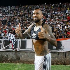 “El mejor equipo de Argentina”: Vidal saca pecho tras el valioso debut de Colo Colo en la Libertadores