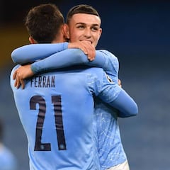 Ferran puso el broche a la remontada del Manchester City