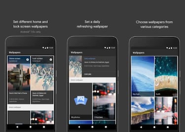 Cambia tu fondo de pantalla a diario con la nueva app de Google