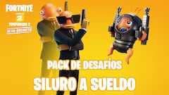 Fortnite: así es el Pack de Desafíos de Siluro a Sueldo