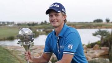 Tom Lewis, elegido Rookie del año en el Circuito Europeo