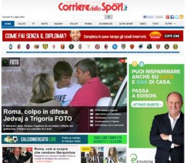 Portadas de la prensa extranjera