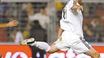 <b>GOL DE ORGULLO</b>. Sus declaraciones ante la prensa hicieron que Queiroz relegara a Guti al banquillo. Salió y marcó.