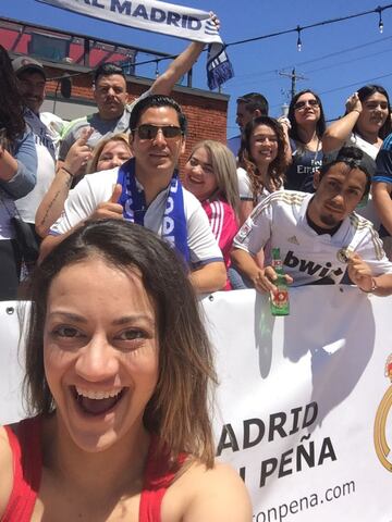 Las peñas del Madrid en Estados Unidos vibran con El Clásico