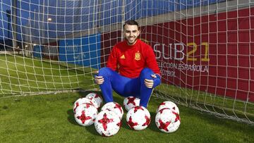 Borja Mayoral posa para AS.