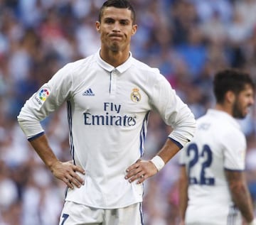 Cristiano has suffered a frustrating start to the season.