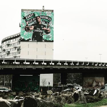 Bondy es la ciudad de Mbappé. Está al norte de París.