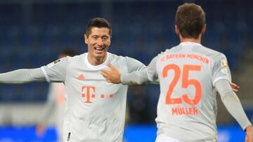'M¨¹llandowski', la dupla que amenaza al Atleti