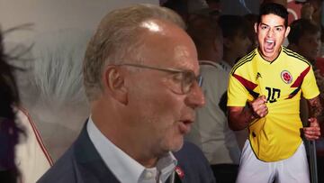 Director de Bayern: "James estará aquí esta y la próxima temporada"