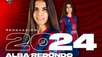 Alba Redondo, jugadora del Levante.