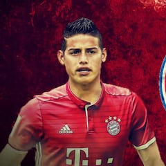 Oficial: James se marcha cedido al Bayern de Múnich