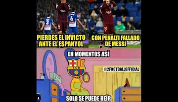 Los memes del Espanyol-Barcelona