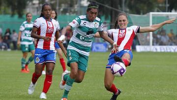 Chivas femenil pierde en casa ante Santos