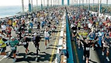 <b>MULTITUDINARIO. </b>En 2007 llegaron a la meta 38.607 atletas.