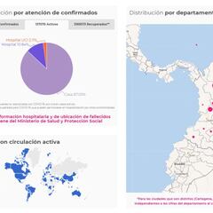 Mapa de casos y muertes por coronavirus por departamentos en Colombia: hoy, 31 de mayo