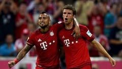 Bayern golea a Hamburgo en el estreno de Vidal en Bundesliga