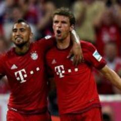 Bayern golea a Hamburgo en el estreno de Vidal en Bundesliga