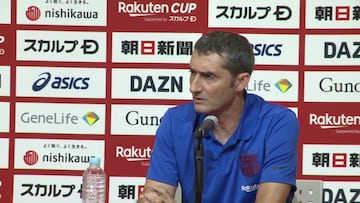 Valverde: "Griezmann todavía tiene que habituarse"