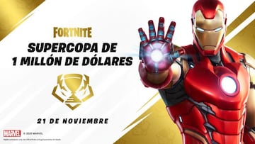 La Supercopa de 1 Mill&oacute;n de D&oacute;lares de Fortnite se celebrar&aacute; el 21 de noviembre