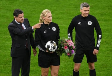 La televisión iraní vetó la final de la Supercopa alemana por ser arbitrada por una mujer