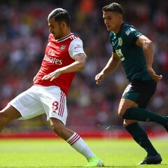Ceballos debuta en el Emirates con dos asistencias y victoria