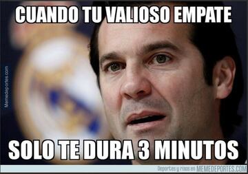 Solari protagonista de los memes de la derrota del Real Madrid