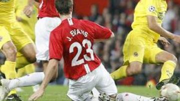 <strong>SIN GOLES.</strong> Tercer partido en Champions League entre Manchester y Villarreal y tercer empate a cero.