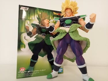 Broly desata su furia en esta imponente figura de su película de ‘Dragon Ball Super’