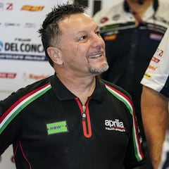 Fausto Gresini mejora levemente dentro de la gravedad