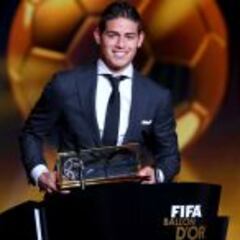 Balón de Oro a la colombiana: James, Asprilla y Falcao