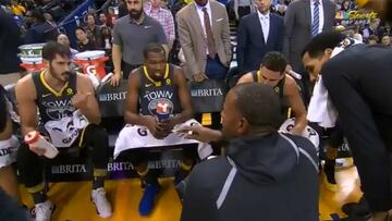 Insólito: DT de los Warriors no quiso dar instrucciones... y ganaron